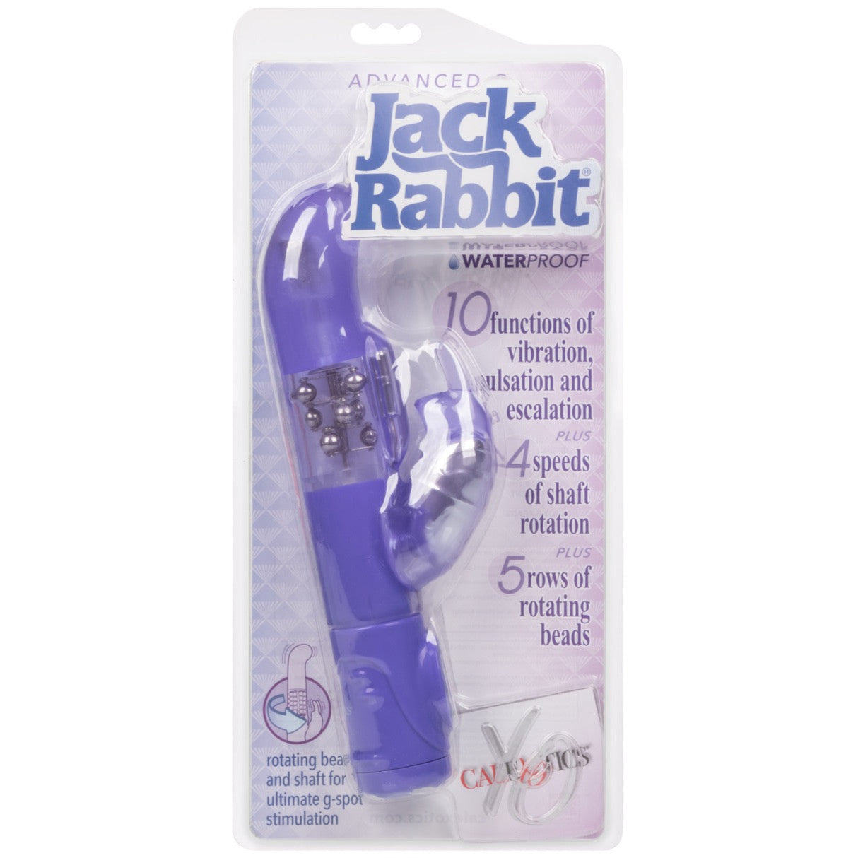 CalExotics Jack Rabbit Advanced G Jack Rabbit Vibrator - Purple - Extreme Toyz Singapore - https://extremetoyz.com.sg - Sex Toys and Lingerie Online Store - Bondage Gear / Vibrators / Electrosex Toys / Wireless Remote Control Vibes / Sexy Lingerie and Role Play / BDSM / Dungeon Furnitures / Dildos and Strap Ons &nbsp;/ Anal and Prostate Massagers / Anal Douche and Cleaning Aide / Delay Sprays and Gels / Lubricants and more...