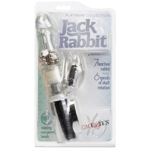 CalExotics Jack Rabbit Platinum Collection Jack Rabbit Vibrator - Silver - Extreme Toyz Singapore - https://extremetoyz.com.sg - Sex Toys and Lingerie Online Store - Bondage Gear / Vibrators / Electrosex Toys / Wireless Remote Control Vibes / Sexy Lingerie and Role Play / BDSM / Dungeon Furnitures / Dildos and Strap Ons &nbsp;/ Anal and Prostate Massagers / Anal Douche and Cleaning Aide / Delay Sprays and Gels / Lubricants and more...