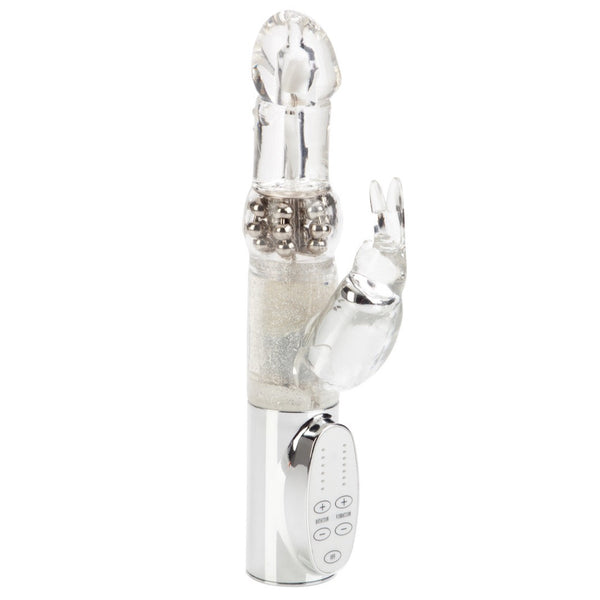 CalExotics Jack Rabbit Platinum Collection Jack Rabbit Vibrator - Silver - Extreme Toyz Singapore - https://extremetoyz.com.sg - Sex Toys and Lingerie Online Store - Bondage Gear / Vibrators / Electrosex Toys / Wireless Remote Control Vibes / Sexy Lingerie and Role Play / BDSM / Dungeon Furnitures / Dildos and Strap Ons &nbsp;/ Anal and Prostate Massagers / Anal Douche and Cleaning Aide / Delay Sprays and Gels / Lubricants and more...