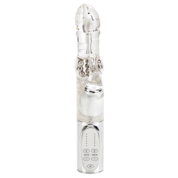 CalExotics Jack Rabbit Platinum Collection Jack Rabbit Vibrator - Silver - Extreme Toyz Singapore - https://extremetoyz.com.sg - Sex Toys and Lingerie Online Store - Bondage Gear / Vibrators / Electrosex Toys / Wireless Remote Control Vibes / Sexy Lingerie and Role Play / BDSM / Dungeon Furnitures / Dildos and Strap Ons &nbsp;/ Anal and Prostate Massagers / Anal Douche and Cleaning Aide / Delay Sprays and Gels / Lubricants and more...