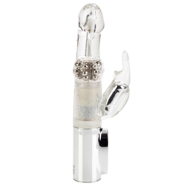 CalExotics Jack Rabbit Platinum Collection Jack Rabbit Vibrator - Silver - Extreme Toyz Singapore - https://extremetoyz.com.sg - Sex Toys and Lingerie Online Store - Bondage Gear / Vibrators / Electrosex Toys / Wireless Remote Control Vibes / Sexy Lingerie and Role Play / BDSM / Dungeon Furnitures / Dildos and Strap Ons &nbsp;/ Anal and Prostate Massagers / Anal Douche and Cleaning Aide / Delay Sprays and Gels / Lubricants and more...