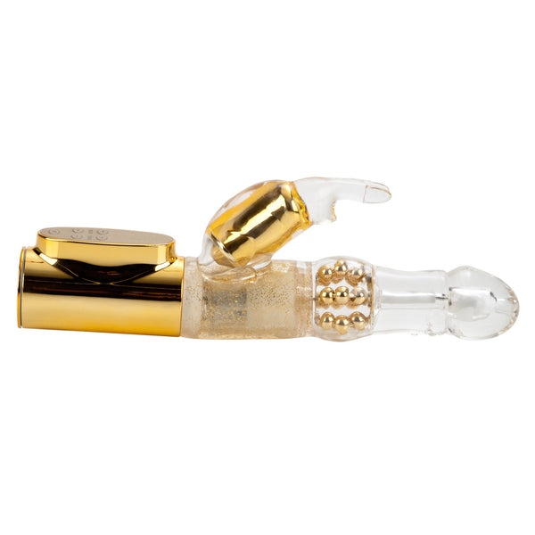 CalExotics Jack Rabbit Platinum Collection Jack Rabbit Vibrator - Gold - Extreme Toyz Singapore - https://extremetoyz.com.sg - Sex Toys and Lingerie Online Store - Bondage Gear / Vibrators / Electrosex Toys / Wireless Remote Control Vibes / Sexy Lingerie and Role Play / BDSM / Dungeon Furnitures / Dildos and Strap Ons &nbsp;/ Anal and Prostate Massagers / Anal Douche and Cleaning Aide / Delay Sprays and Gels / Lubricants and more...