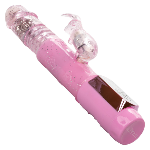 CalExotics Jack Rabbit Petite Thrusting Jack Rabbit - Pink - Extreme Toyz Singapore - https://extremetoyz.com.sg - Sex Toys and Lingerie Online Store - Bondage Gear / Vibrators / Electrosex Toys / Wireless Remote Control Vibes / Sexy Lingerie and Role Play / BDSM / Dungeon Furnitures / Dildos and Strap Ons &nbsp;/ Anal and Prostate Massagers / Anal Douche and Cleaning Aide / Delay Sprays and Gels / Lubricants and more...