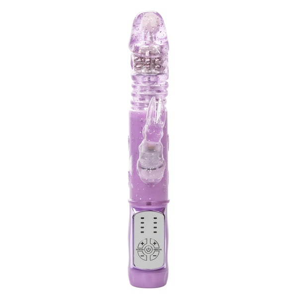 CalExotics Jack Rabbit Petite Thrusting Jack Rabbit - Purple - Extreme Toyz Singapore - https://extremetoyz.com.sg - Sex Toys and Lingerie Online Store - Bondage Gear / Vibrators / Electrosex Toys / Wireless Remote Control Vibes / Sexy Lingerie and Role Play / BDSM / Dungeon Furnitures / Dildos and Strap Ons &nbsp;/ Anal and Prostate Massagers / Anal Douche and Cleaning Aide / Delay Sprays and Gels / Lubricants and more...