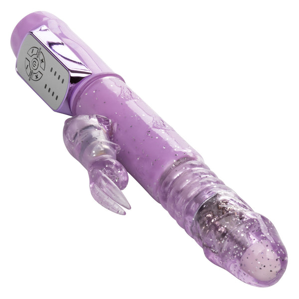 CalExotics Jack Rabbit Petite Thrusting Jack Rabbit - Purple - Extreme Toyz Singapore - https://extremetoyz.com.sg - Sex Toys and Lingerie Online Store - Bondage Gear / Vibrators / Electrosex Toys / Wireless Remote Control Vibes / Sexy Lingerie and Role Play / BDSM / Dungeon Furnitures / Dildos and Strap Ons &nbsp;/ Anal and Prostate Massagers / Anal Douche and Cleaning Aide / Delay Sprays and Gels / Lubricants and more...