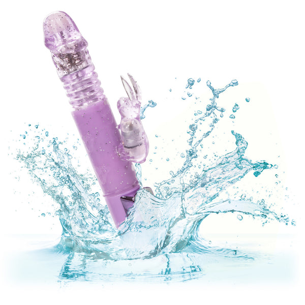 CalExotics Jack Rabbit Petite Thrusting Jack Rabbit - Purple - Extreme Toyz Singapore - https://extremetoyz.com.sg - Sex Toys and Lingerie Online Store - Bondage Gear / Vibrators / Electrosex Toys / Wireless Remote Control Vibes / Sexy Lingerie and Role Play / BDSM / Dungeon Furnitures / Dildos and Strap Ons &nbsp;/ Anal and Prostate Massagers / Anal Douche and Cleaning Aide / Delay Sprays and Gels / Lubricants and more...