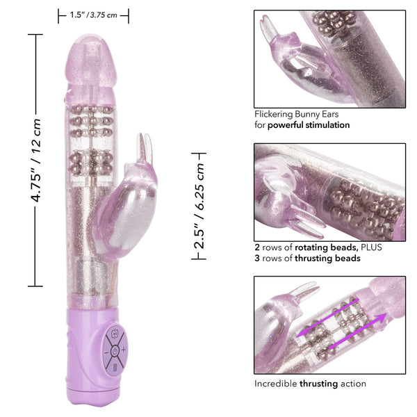 CalExotics Jack Rabbit Thrusting Action Jack Rabbit Vibrator - Purple - Extreme Toyz Singapore - https://extremetoyz.com.sg - Sex Toys and Lingerie Online Store - Bondage Gear / Vibrators / Electrosex Toys / Wireless Remote Control Vibes / Sexy Lingerie and Role Play / BDSM / Dungeon Furnitures / Dildos and Strap Ons &nbsp;/ Anal and Prostate Massagers / Anal Douche and Cleaning Aide / Delay Sprays and Gels / Lubricants and more...