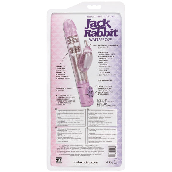 CalExotics Jack Rabbit Thrusting Action Jack Rabbit Vibrator - Purple - Extreme Toyz Singapore - https://extremetoyz.com.sg - Sex Toys and Lingerie Online Store - Bondage Gear / Vibrators / Electrosex Toys / Wireless Remote Control Vibes / Sexy Lingerie and Role Play / BDSM / Dungeon Furnitures / Dildos and Strap Ons &nbsp;/ Anal and Prostate Massagers / Anal Douche and Cleaning Aide / Delay Sprays and Gels / Lubricants and more...