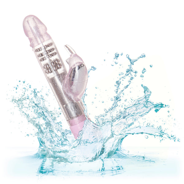 CalExotics Jack Rabbit Thrusting Action Jack Rabbit Vibrator - Pink - Extreme Toyz Singapore - https://extremetoyz.com.sg - Sex Toys and Lingerie Online Store - Bondage Gear / Vibrators / Electrosex Toys / Wireless Remote Control Vibes / Sexy Lingerie and Role Play / BDSM / Dungeon Furnitures / Dildos and Strap Ons &nbsp;/ Anal and Prostate Massagers / Anal Douche and Cleaning Aide / Delay Sprays and Gels / Lubricants and more...