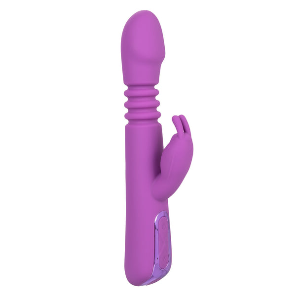 CalExotics Jack Rabbit Elite Thrusting Rechargeable Rabbit Vibrator - Extreme Toyz Singapore - https://extremetoyz.com.sg - Sex Toys and Lingerie Online Store - Bondage Gear / Vibrators / Electrosex Toys / Wireless Remote Control Vibes / Sexy Lingerie and Role Play / BDSM / Dungeon Furnitures / Dildos and Strap Ons &nbsp;/ Anal and Prostate Massagers / Anal Douche and Cleaning Aide / Delay Sprays and Gels / Lubricants and more...