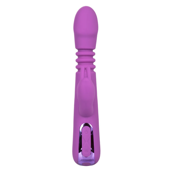 CalExotics Jack Rabbit Elite Thrusting Rechargeable Rabbit Vibrator - Extreme Toyz Singapore - https://extremetoyz.com.sg - Sex Toys and Lingerie Online Store - Bondage Gear / Vibrators / Electrosex Toys / Wireless Remote Control Vibes / Sexy Lingerie and Role Play / BDSM / Dungeon Furnitures / Dildos and Strap Ons &nbsp;/ Anal and Prostate Massagers / Anal Douche and Cleaning Aide / Delay Sprays and Gels / Lubricants and more...