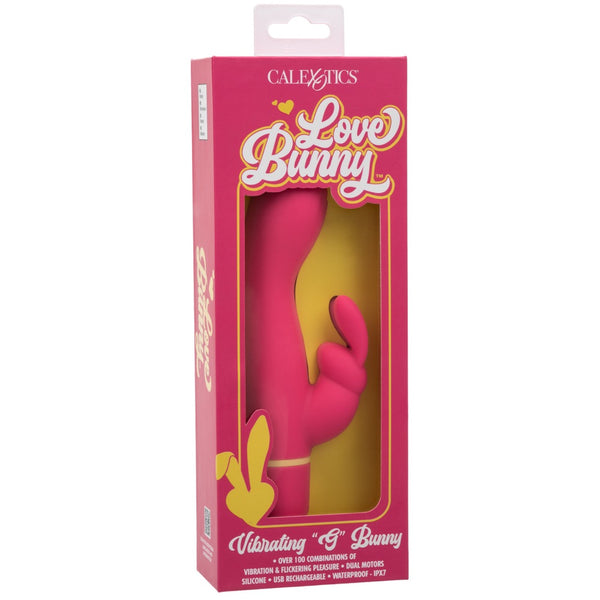 Love Bunny Vibrating “G” Bunny Rechargeable Rabbit Vibrator