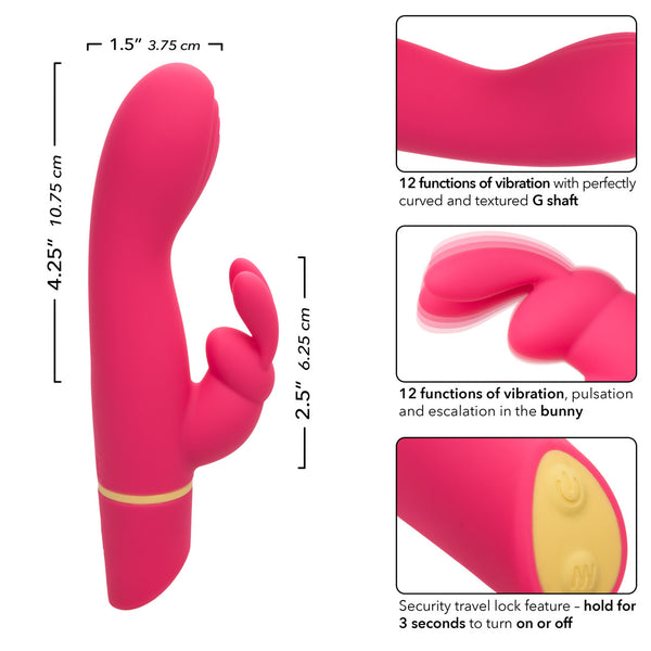 Love Bunny Vibrating “G” Bunny Rechargeable Rabbit Vibrator