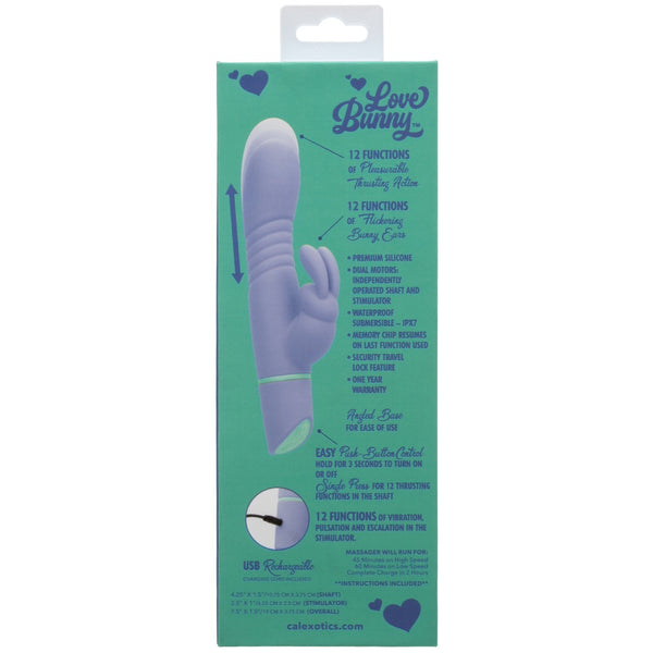 Love Bunny Thrusting Bunny Rechargeable Rabbit Vibrator