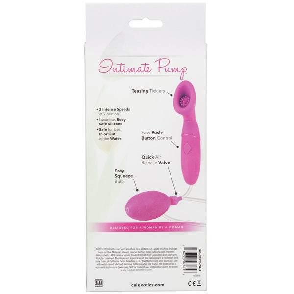 CalExotics Intimate Pump Waterproof Silicone Clitoral Pump  -  Extreme Toyz Singapore - https://extremetoyz.com.sg - Sex Toys and Lingerie Online Store - Bondage Gear / Vibrators / Electrosex Toys / Wireless Remote Control Vibes / Sexy Lingerie and Role Play / BDSM / Dungeon Furnitures / Dildos and Strap Ons  / Anal and Prostate Massagers / Anal Douche and Cleaning Aide / Delay Sprays and Gels / Lubricants and more...