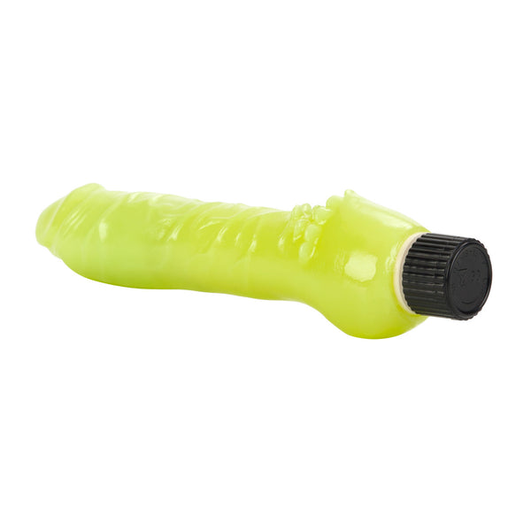 CalExotics Playful Dongs Glow-In-The-Dark Jelly Vibe - Extreme Toyz Singapore - https://extremetoyz.com.sg - Sex Toys and Lingerie Online Store - Bondage Gear / Vibrators / Electrosex Toys / Wireless Remote Control Vibes / Sexy Lingerie and Role Play / BDSM / Dungeon Furnitures / Dildos and Strap Ons &nbsp;/ Anal and Prostate Massagers / Anal Douche and Cleaning Aide / Delay Sprays and Gels / Lubricants and more...