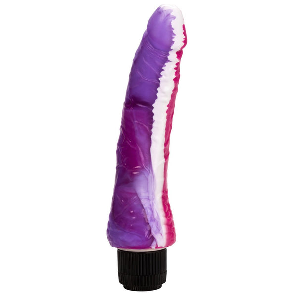 CalExotics Playful Dongs Funky Jelly Curved Vibe - Extreme Toyz Singapore - https://extremetoyz.com.sg - Sex Toys and Lingerie Online Store - Bondage Gear / Vibrators / Electrosex Toys / Wireless Remote Control Vibes / Sexy Lingerie and Role Play / BDSM / Dungeon Furnitures / Dildos and Strap Ons &nbsp;/ Anal and Prostate Massagers / Anal Douche and Cleaning Aide / Delay Sprays and Gels / Lubricants and more...