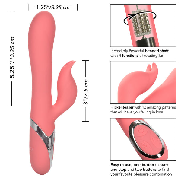 Enchanted Tickler Rotating Rechargeable Rabbit Vibrator