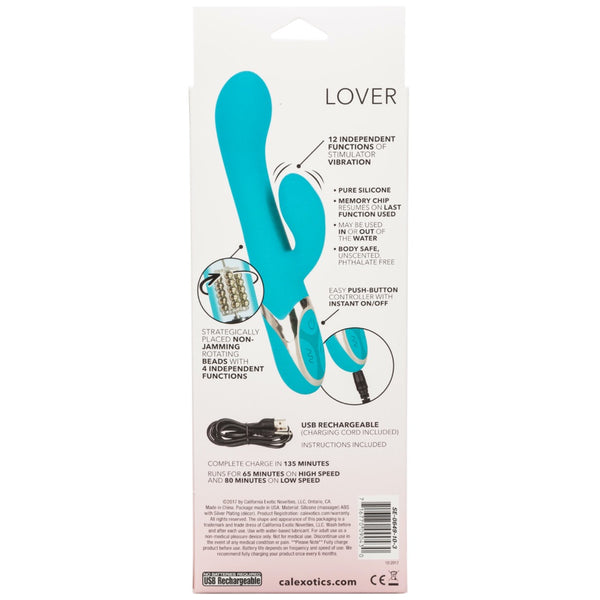 Enchanted Lover Rotating Rechargeable Rabbit Vibrator