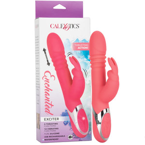 Enchanted Exciter Thrusting Rechargeable Rabbit Vibrator