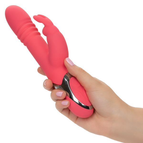 Enchanted Exciter Thrusting Rechargeable Rabbit Vibrator