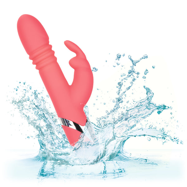 Enchanted Exciter Thrusting Rechargeable Rabbit Vibrator