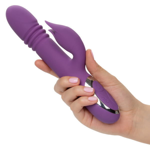 Enchanted Kisser Thrusting Rechargeable Rabbit Vibrator