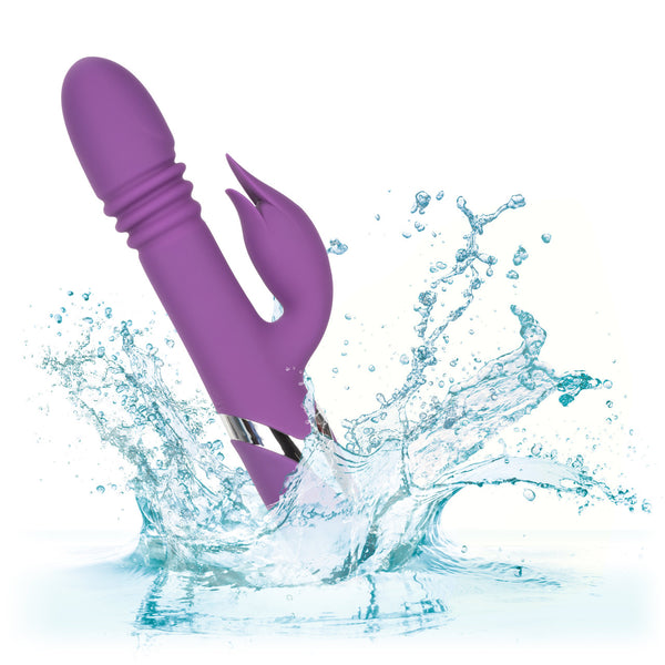 Enchanted Kisser Thrusting Rechargeable Rabbit Vibrator