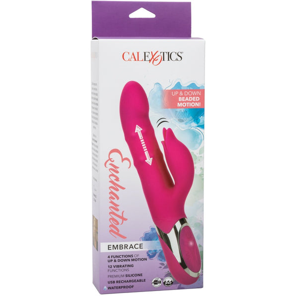 Enchanted Embrace Beaded Motion Rechargeable Rabbit Vibrator