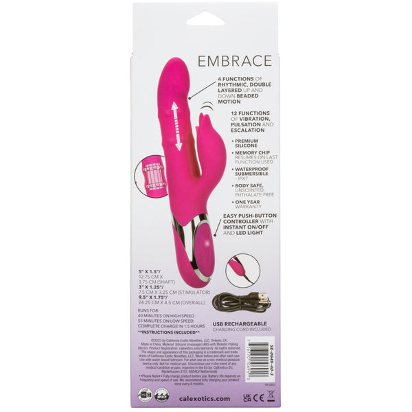 Enchanted Embrace Beaded Motion Rechargeable Rabbit Vibrator