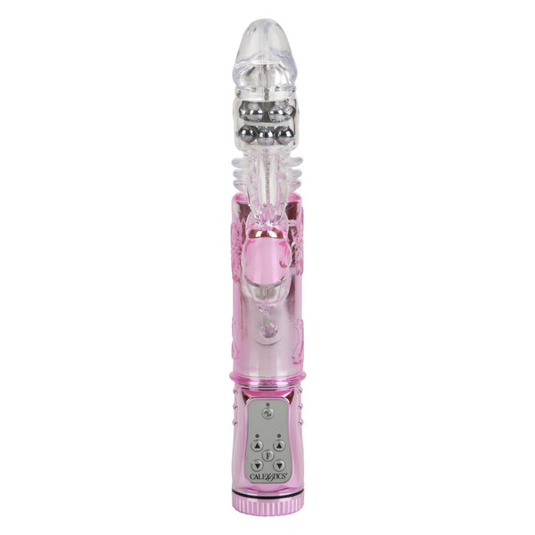 CalExotics Jack Rabbit Thrusting Orgasm Jack Rabbit Vibrator - Pink - Extreme Toyz Singapore - https://extremetoyz.com.sg - Sex Toys and Lingerie Online Store - Bondage Gear / Vibrators / Electrosex Toys / Wireless Remote Control Vibes / Sexy Lingerie and Role Play / BDSM / Dungeon Furnitures / Dildos and Strap Ons &nbsp;/ Anal and Prostate Massagers / Anal Douche and Cleaning Aide / Delay Sprays and Gels / Lubricants and more...