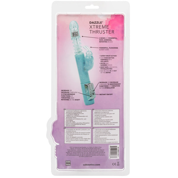 Personality Vibes Dazzle Xtreme Thruster 12 Functions Rabbit Vibrator