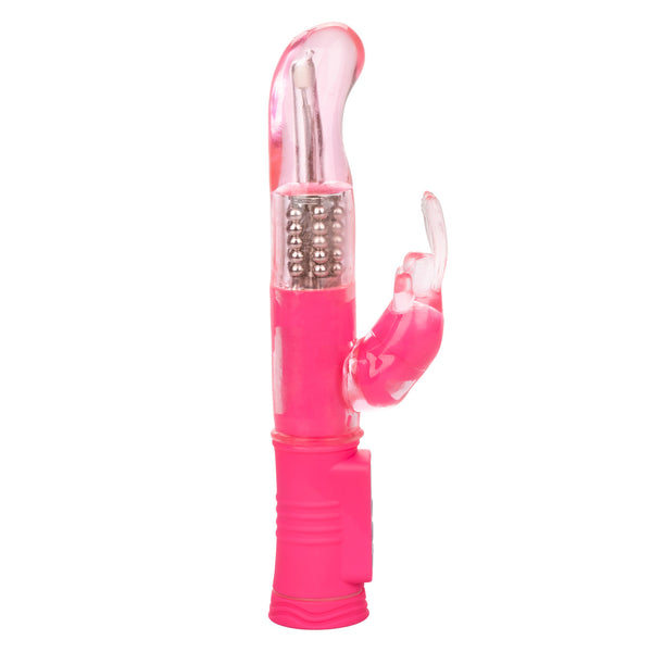 CalExotics Shane's World Jack Rabbit "G" Vibrator - Pink - Extreme Toyz Singapore - https://extremetoyz.com.sg - Sex Toys and Lingerie Online Store - Bondage Gear / Vibrators / Electrosex Toys / Wireless Remote Control Vibes / Sexy Lingerie and Role Play / BDSM / Dungeon Furnitures / Dildos and Strap Ons &nbsp;/ Anal and Prostate Massagers / Anal Douche and Cleaning Aide / Delay Sprays and Gels / Lubricants and more...