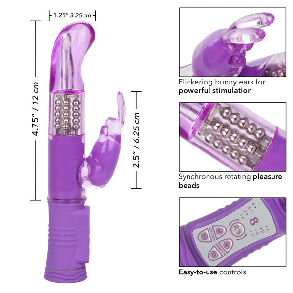 CalExotics Shane's World Jack Rabbit "G" Vibrator - Purple - Extreme Toyz Singapore - https://extremetoyz.com.sg - Sex Toys and Lingerie Online Store - Bondage Gear / Vibrators / Electrosex Toys / Wireless Remote Control Vibes / Sexy Lingerie and Role Play / BDSM / Dungeon Furnitures / Dildos and Strap Ons &nbsp;/ Anal and Prostate Massagers / Anal Douche and Cleaning Aide / Delay Sprays and Gels / Lubricants and more...