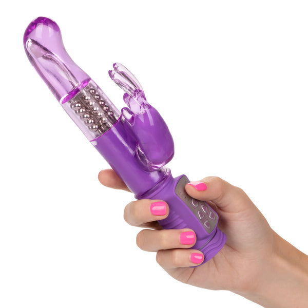 CalExotics Shane's World Jack Rabbit "G" Vibrator - Purple - Extreme Toyz Singapore - https://extremetoyz.com.sg - Sex Toys and Lingerie Online Store - Bondage Gear / Vibrators / Electrosex Toys / Wireless Remote Control Vibes / Sexy Lingerie and Role Play / BDSM / Dungeon Furnitures / Dildos and Strap Ons &nbsp;/ Anal and Prostate Massagers / Anal Douche and Cleaning Aide / Delay Sprays and Gels / Lubricants and more...