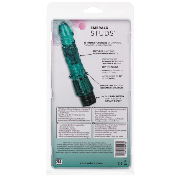 CalExotics Playful Dongs Emerald Studs Arouser - Extreme Toyz Singapore - https://extremetoyz.com.sg - Sex Toys and Lingerie Online Store - Bondage Gear / Vibrators / Electrosex Toys / Wireless Remote Control Vibes / Sexy Lingerie and Role Play / BDSM / Dungeon Furnitures / Dildos and Strap Ons &nbsp;/ Anal and Prostate Massagers / Anal Douche and Cleaning Aide / Delay Sprays and Gels / Lubricants and more...