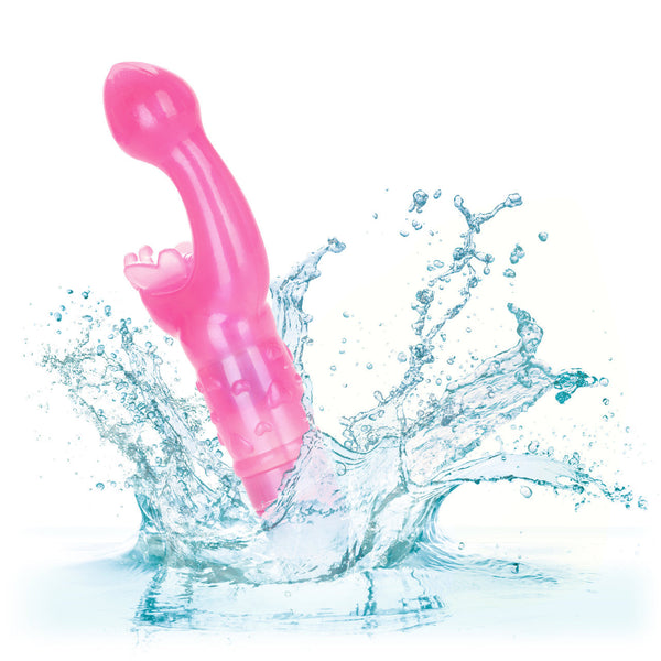 CalExotics Butterfly Kiss G-Spot & Clitoral Vibe - Pink - Extreme Toyz Singapore - https://extremetoyz.com.sg - Sex Toys and Lingerie Online Store - Bondage Gear / Vibrators / Electrosex Toys / Wireless Remote Control Vibes / Sexy Lingerie and Role Play / BDSM / Dungeon Furnitures / Dildos and Strap Ons &nbsp;/ Anal and Prostate Massagers / Anal Douche and Cleaning Aide / Delay Sprays and Gels / Lubricants and more...