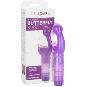 CalExotics Kiss Vibes The Original Butterfly Kiss Vibe - Purple - Extreme Toyz Singapore - https://extremetoyz.com.sg - Sex Toys and Lingerie Online Store - Bondage Gear / Vibrators / Electrosex Toys / Wireless Remote Control Vibes / Sexy Lingerie and Role Play / BDSM / Dungeon Furnitures / Dildos and Strap Ons &nbsp;/ Anal and Prostate Massagers / Anal Douche and Cleaning Aide / Delay Sprays and Gels / Lubricants and more...