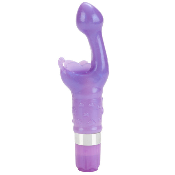Kiss Vibes Platinum Edition 9-Function Butterfly Kiss G-Spot & Clitoral Vibe - Purple