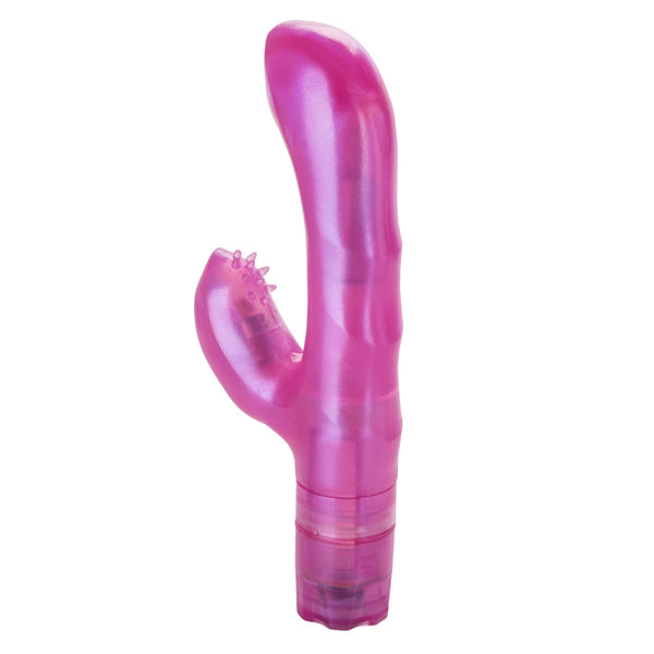 CalExotics Kiss Vibes G-Kiss G-Spot & Clitoral Vibe - Pink - Extreme Toyz Singapore - https://extremetoyz.com.sg - Sex Toys and Lingerie Online Store - Bondage Gear / Vibrators / Electrosex Toys / Wireless Remote Control Vibes / Sexy Lingerie and Role Play / BDSM / Dungeon Furnitures / Dildos and Strap Ons &nbsp;/ Anal and Prostate Massagers / Anal Douche and Cleaning Aide / Delay Sprays and Gels / Lubricants and more...