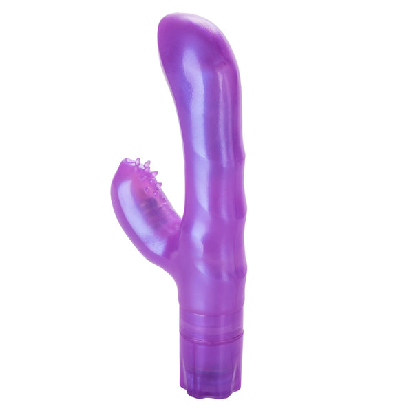 CalExotics Kiss Vibes G-Kiss G-Spot & Clitoral Vibe - Purple - Extreme Toyz Singapore - https://extremetoyz.com.sg - Sex Toys and Lingerie Online Store - Bondage Gear / Vibrators / Electrosex Toys / Wireless Remote Control Vibes / Sexy Lingerie and Role Play / BDSM / Dungeon Furnitures / Dildos and Strap Ons &nbsp;/ Anal and Prostate Massagers / Anal Douche and Cleaning Aide / Delay Sprays and Gels / Lubricants and more...