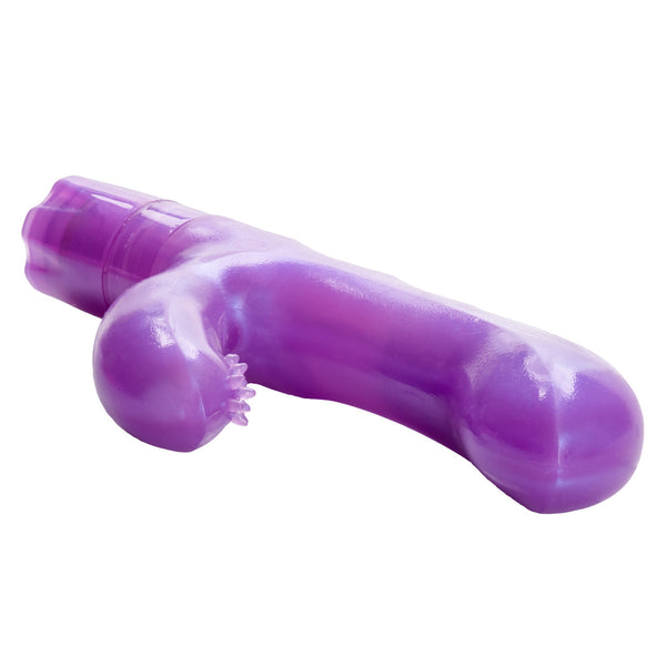 CalExotics Kiss Vibes G-Kiss G-Spot & Clitoral Vibe - Purple - Extreme Toyz Singapore - https://extremetoyz.com.sg - Sex Toys and Lingerie Online Store - Bondage Gear / Vibrators / Electrosex Toys / Wireless Remote Control Vibes / Sexy Lingerie and Role Play / BDSM / Dungeon Furnitures / Dildos and Strap Ons &nbsp;/ Anal and Prostate Massagers / Anal Douche and Cleaning Aide / Delay Sprays and Gels / Lubricants and more...