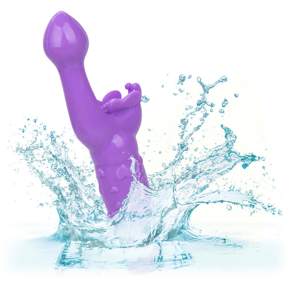 CalExotics Kiss Vibes Rechargeable Butterfly Kiss G-Spot & Clitoral Vibe - Purple - Extreme Toyz Singapore - https://extremetoyz.com.sg - Sex Toys and Lingerie Online Store - Bondage Gear / Vibrators / Electrosex Toys / Wireless Remote Control Vibes / Sexy Lingerie and Role Play / BDSM / Dungeon Furnitures / Dildos and Strap Ons &nbsp;/ Anal and Prostate Massagers / Anal Douche and Cleaning Aide / Delay Sprays and Gels / Lubricants and more...