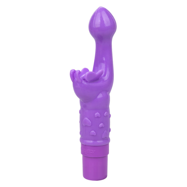 CalExotics Kiss Vibes Rechargeable Butterfly Kiss G-Spot & Clitoral Vibe - Purple - Extreme Toyz Singapore - https://extremetoyz.com.sg - Sex Toys and Lingerie Online Store - Bondage Gear / Vibrators / Electrosex Toys / Wireless Remote Control Vibes / Sexy Lingerie and Role Play / BDSM / Dungeon Furnitures / Dildos and Strap Ons &nbsp;/ Anal and Prostate Massagers / Anal Douche and Cleaning Aide / Delay Sprays and Gels / Lubricants and more...