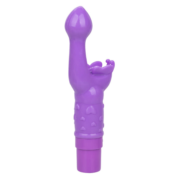 CalExotics Kiss Vibes Rechargeable Butterfly Kiss G-Spot & Clitoral Vibe - Purple - Extreme Toyz Singapore - https://extremetoyz.com.sg - Sex Toys and Lingerie Online Store - Bondage Gear / Vibrators / Electrosex Toys / Wireless Remote Control Vibes / Sexy Lingerie and Role Play / BDSM / Dungeon Furnitures / Dildos and Strap Ons &nbsp;/ Anal and Prostate Massagers / Anal Douche and Cleaning Aide / Delay Sprays and Gels / Lubricants and more...