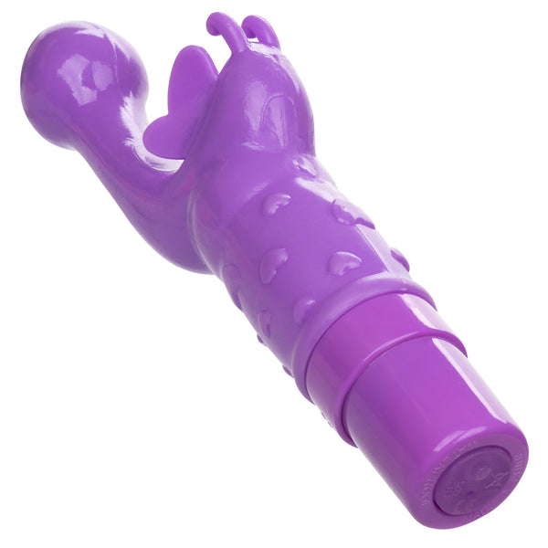 CalExotics Kiss Vibes Rechargeable Butterfly Kiss G-Spot & Clitoral Vibe - Purple - Extreme Toyz Singapore - https://extremetoyz.com.sg - Sex Toys and Lingerie Online Store - Bondage Gear / Vibrators / Electrosex Toys / Wireless Remote Control Vibes / Sexy Lingerie and Role Play / BDSM / Dungeon Furnitures / Dildos and Strap Ons &nbsp;/ Anal and Prostate Massagers / Anal Douche and Cleaning Aide / Delay Sprays and Gels / Lubricants and more...