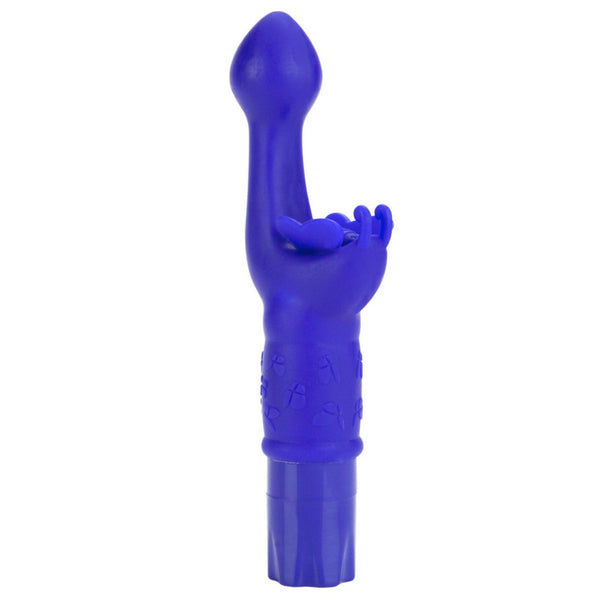 CalExotics Kiss Vibes Silicone Butterfly Kiss G-Spot & Clitoral Vibe - Purple - Extreme Toyz Singapore - https://extremetoyz.com.sg - Sex Toys and Lingerie Online Store - Bondage Gear / Vibrators / Electrosex Toys / Wireless Remote Control Vibes / Sexy Lingerie and Role Play / BDSM / Dungeon Furnitures / Dildos and Strap Ons &nbsp;/ Anal and Prostate Massagers / Anal Douche and Cleaning Aide / Delay Sprays and Gels / Lubricants and more...