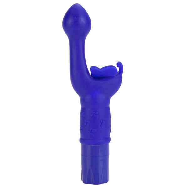 CalExotics Kiss Vibes Silicone Butterfly Kiss G-Spot & Clitoral Vibe - Purple - Extreme Toyz Singapore - https://extremetoyz.com.sg - Sex Toys and Lingerie Online Store - Bondage Gear / Vibrators / Electrosex Toys / Wireless Remote Control Vibes / Sexy Lingerie and Role Play / BDSM / Dungeon Furnitures / Dildos and Strap Ons &nbsp;/ Anal and Prostate Massagers / Anal Douche and Cleaning Aide / Delay Sprays and Gels / Lubricants and more...