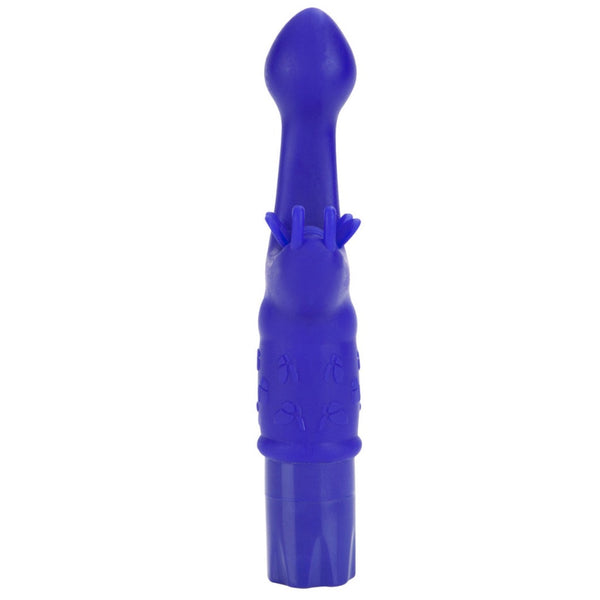 CalExotics Kiss Vibes Silicone Butterfly Kiss G-Spot & Clitoral Vibe - Purple - Extreme Toyz Singapore - https://extremetoyz.com.sg - Sex Toys and Lingerie Online Store - Bondage Gear / Vibrators / Electrosex Toys / Wireless Remote Control Vibes / Sexy Lingerie and Role Play / BDSM / Dungeon Furnitures / Dildos and Strap Ons &nbsp;/ Anal and Prostate Massagers / Anal Douche and Cleaning Aide / Delay Sprays and Gels / Lubricants and more...