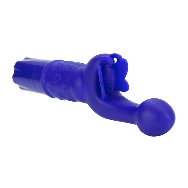 CalExotics Kiss Vibes Silicone Butterfly Kiss G-Spot & Clitoral Vibe - Purple - Extreme Toyz Singapore - https://extremetoyz.com.sg - Sex Toys and Lingerie Online Store - Bondage Gear / Vibrators / Electrosex Toys / Wireless Remote Control Vibes / Sexy Lingerie and Role Play / BDSM / Dungeon Furnitures / Dildos and Strap Ons &nbsp;/ Anal and Prostate Massagers / Anal Douche and Cleaning Aide / Delay Sprays and Gels / Lubricants and more...